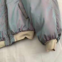 Load image into Gallery viewer, 1990s Armani Iridescent Oversized Bomber Jacket - Size OS