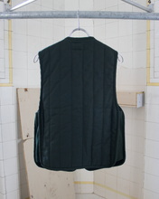 Load image into Gallery viewer, 1990s Armani Padded Forest Green Vest - Size M