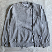 Load image into Gallery viewer, 2015 Kiko Kostadinov x Stussy Reconstructed Grey Crewneck - Size L