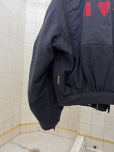Load image into Gallery viewer, aw1993 Armani Padded Bomber with Arm Cinch and Back Graphic Detailing - Size XL