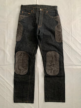 Load image into Gallery viewer, 2000s CDGH Leather Patch Paneled Work Denim - Size M