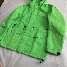 Load image into Gallery viewer, ss2005 Junya Watanabe x Goretex x Goldwin Slime Green Convertible Bag Jacket - Size S