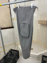 Load image into Gallery viewer, 2000s Mandarina Duck Light Grey 'Cocoon' Aeropants with Egg Cell Cargo Pockets - Size OS