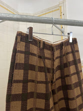 Load image into Gallery viewer, 1980s Armani Earth Toned Plaid Trousers - Size M