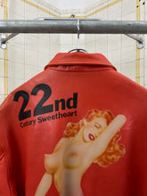 Load image into Gallery viewer, aw1991 Yohji Yamamoto 6.1 The Men 22nd Century Sweetheart Pin Up Leather Jacket - Size OS