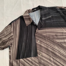 Load image into Gallery viewer, ss1992 Issey Miyake Earth Tone Boxy Cut Brutalist Rayon Shirt - Size XL