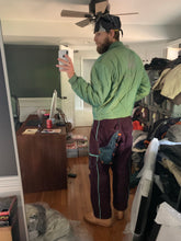 Load image into Gallery viewer, 1990s Armani Textured Iridescent Green Nylon "Hyper Cold" Cropped Jacket - Size L
