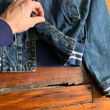 Load image into Gallery viewer, 1980s Katharine Hamnett Denim Teddy Jacket - Size L