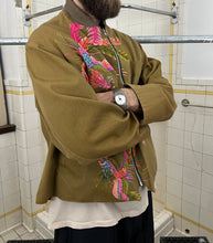 Load image into Gallery viewer, ss1996 Yohji Yamamoto Yuzen Dyed Phoenix Print Work Jacket - Size OS