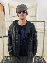 Load image into Gallery viewer, 1990s Armani Faux-Leather French Chemical Parka - Size M