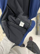 Load image into Gallery viewer, Late 1990s Mandarina Duck Navy Wide &amp; Crop Jersey Hoodie - Size L