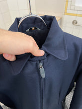 Load image into Gallery viewer, Last 1990s Mandarina Duck Blue Egg Cell Tailored Blouson - Size S