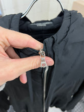 Load image into Gallery viewer, 1980s Katharine Hamnett Oversized Padded Silk Hooded Bomber - Size L