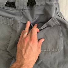 Load image into Gallery viewer, 1950s Vintage "Air France" Faded Mechanic Pants - Size M