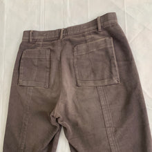 Load image into Gallery viewer, 2000s Mandarina Duck Moleskin Articulated Knee Dart and Slit Pants - Size L