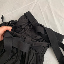Load image into Gallery viewer, aw2015 Craig Green Black Oversized Bondage Parachute Pants - Size OS