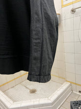 Load image into Gallery viewer, aw2004 Issey Miyake Articulated Denim Sleeve Sweatshirt - Size L