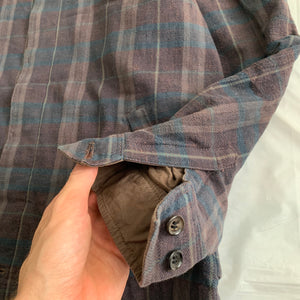 1980s CDGH Earth Tone Plaid Work Blouson - Size L