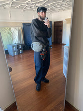 Load image into Gallery viewer, ss2004 Issey Miyake Nylon Tactical Bumbag with Hidden Water Resistant Covering - Size OS