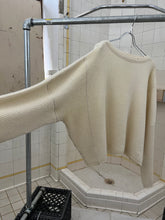 Load image into Gallery viewer, 1980s Marithe Francois Girbaud Cropped Oversized Wide Neck Sweater - Size L