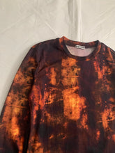 Load image into Gallery viewer, aw1998 Issey Miyake Orange Dyed Long-sleeved Synthetic Shirt - Size M