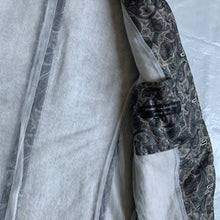 Load image into Gallery viewer, 1997 Comme des Garcons Homme Plus Polyester Mesh Paisley Jacket - Size S