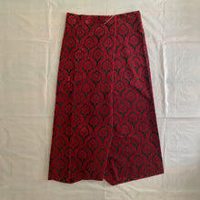 Load image into Gallery viewer, aw1996 CDG Felt Floral Wrap Skirt - Size OS
