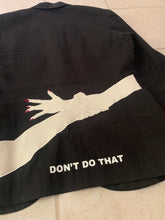 Load image into Gallery viewer, ss2009 Yohji Yamamoto "Dont Do That" Applique Hand Jacket - Size XL
