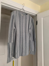 Load image into Gallery viewer, 1990s Armani Grey Paneled Mohair Sweater - Size XL
