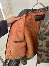 Load image into Gallery viewer, 1990s Armani Quilted Duck Camo Bomber - Size L