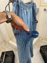 Load image into Gallery viewer, 1980s Marithe Francois Girbaud Adjustable Blue Cargo Pants - Size OS