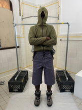 Load image into Gallery viewer, 1990s Marithe Francois Girbaud Paneled Oversized Shorts with Yoke Zipper Detail - Size M