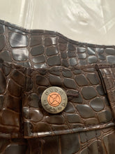 Load image into Gallery viewer, 1990s Dexter Wong Faux Crocodile Skin Pants - Size M