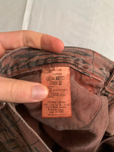 Load image into Gallery viewer, 2010s Cav Empt Faded Burnt Orange Overdyed Pants with Soundwave Graphic - Size M