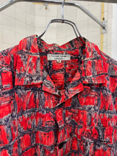 Load image into Gallery viewer, 1980s Katharine Hamnett Red Brick Graphic Shirt - Size M