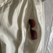 Load image into Gallery viewer, 2000s Issey Miyake White Dual Front Zip Technical Pants - Size S