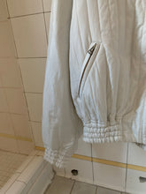 Load image into Gallery viewer, 1980s Issey Miyake White Quilted Nylon Bomber Jacket - Size S