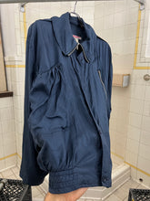 Load image into Gallery viewer, 1980s Katharine Hamnett High Neck Silk RAF MK3 Jacket - Size L