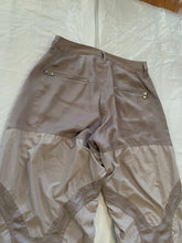 Load image into Gallery viewer, ss2005 Issey Miyake Soft Blush Twist Calf Paneled Technical Pants - Size M