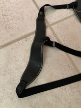 Load image into Gallery viewer, ss2005 Issey Miyake Black Leather Body Holster Bag - Size OS