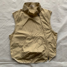 Load image into Gallery viewer, 2000s Armani Futuristic Beige Asymmetric Vest - Size M