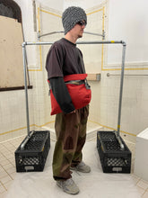 Load image into Gallery viewer, Late 1990s Mandarina Duck Small Red 'Basis' Messenger Bag - Size OS