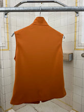 Load image into Gallery viewer, 2000s Mandarina Duck Orange Contemporary Vest - Size XS