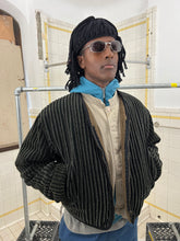 Load image into Gallery viewer, 1980s Armani Thick Corduroy Cardigan Jacket with Fleece Lining - Size L