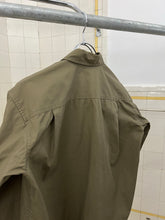 Load image into Gallery viewer, 1990s Final Home Coated Cotton Military Shirt with Velcro Pocket Detail - Size M