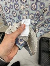 Load image into Gallery viewer, ss2000 Issey Miyake x Takashi Murakami Blue Jellyfish Eyes Printed Jersey - Size S