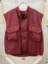 Load image into Gallery viewer, 1990s Boneville x Massimo Osti Coated Nylon Flak Vest - Size L
