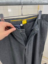 Load image into Gallery viewer, 2000s Mandarina Duck Grey Double Stacked Side Seam Pocket Trousers - Size L