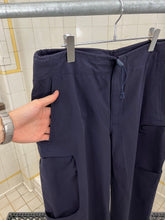 Load image into Gallery viewer, 2000s Mandarina Duck Navy 'Cocoon' Aeropants with Egg Cell Cargo Pockets - Size OS