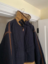 Load image into Gallery viewer, 1990s Armani Quilted B-3 Jacket with Sherpa Lined Collar and Extended Hem - Size XL